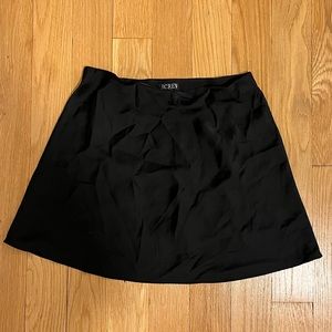 J Crew - Satin Mini Skirt